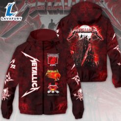 Rock Music 3D Windbreaker Jacket…