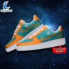 Miami Dolphins NFL Personalized Nike Air Force Sneaker NFL Shoes 2 Miami Dolphins NFL Personalized Nike Air Force Sneaker