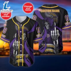 Minnesota Vikings Halloween Cusom Name…