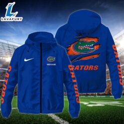 NCAA Florida GatorsCustom Name Windbreaker…