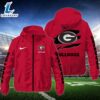 NCAA Georgia BulldogsCustom Name Windbreaker Outdoor Jacket For Fans Gift Sport 2 NCAA Georgia BulldogsCustom Name Windbreaker Outdoor Jacket For Fans