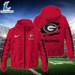 NCAA Georgia BulldogsCustom Name Windbreaker…