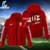 NCAA Indiana Hoosiers Football Windbreaker Outdoor Jacket - Custom Name Gift Sport 2 NCAA Indiana Hoosiers Football Windbreaker Outdoor Jacket - Custom Name