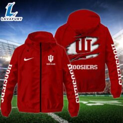 NCAA Indiana HoosiersCustom Name Windbreaker…