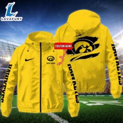 NCAA Iowa Hawkeyes Football Windbreaker…