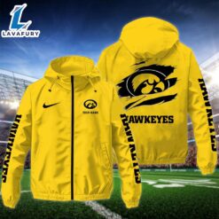 NCAA Iowa HawkeyesCustom Name Windbreaker…