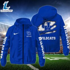 NCAA Kentucky WildcatsCustom Name Windbreaker…