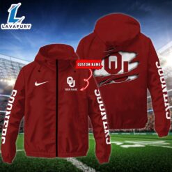 NCAA Oklahoma Sooners Football Windbreaker…