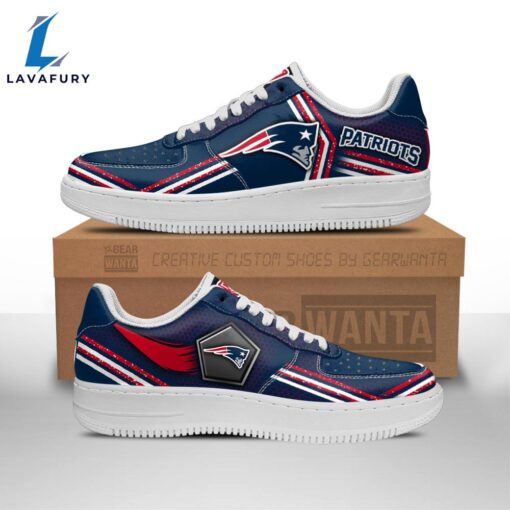 New England Patriots Air Sneakers Custom Force Shoes For Fans NFL Shoes