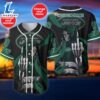 New York Jets Halloween Cusom Name And Number Baseball Jersey - Gift For Halloween 3 New York Jets Halloween Cusom Name And Number Baseball Jersey
