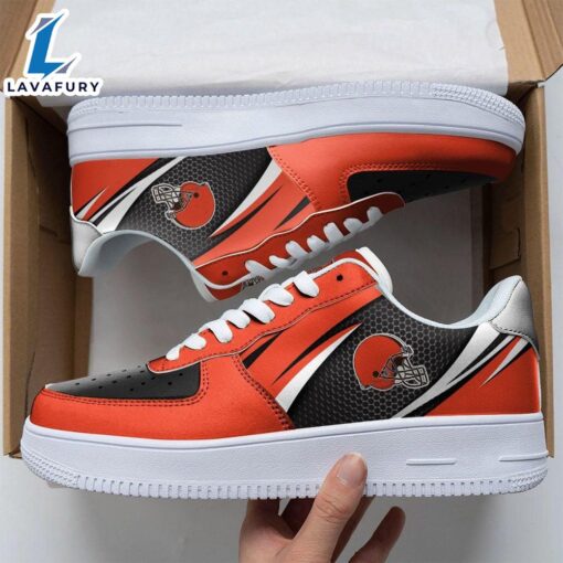 NFL Cleveland Browns Air Force 1 Sneakers For Man And Women NFL Shoes