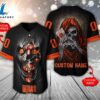 NFL Cleveland Browns Scary Halloween Personalized Baseball Jersey - Gift For Halloween 2 NFL Cleveland Browns Scary Halloween Personalized Baseball Jersey