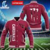 NFL Custom Name Arizona Cardinals Baseball Jacket Gift Sport 2 NFL Custom Name Arizona Cardinals Baseball Jacket