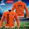 NFL Custom Name Cincinnati Bengals Baseball Jacket