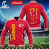 NFL Custom Name Kansas City Chiefs Baseball Jacket