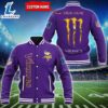 NFL Custom Name Minnesota Vikings Baseball Jacket