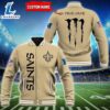 NFL Custom Name New Orleans Saints Baseball Jacket
