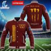 NFL Custom Name Washington Commanders Baseball Jacket