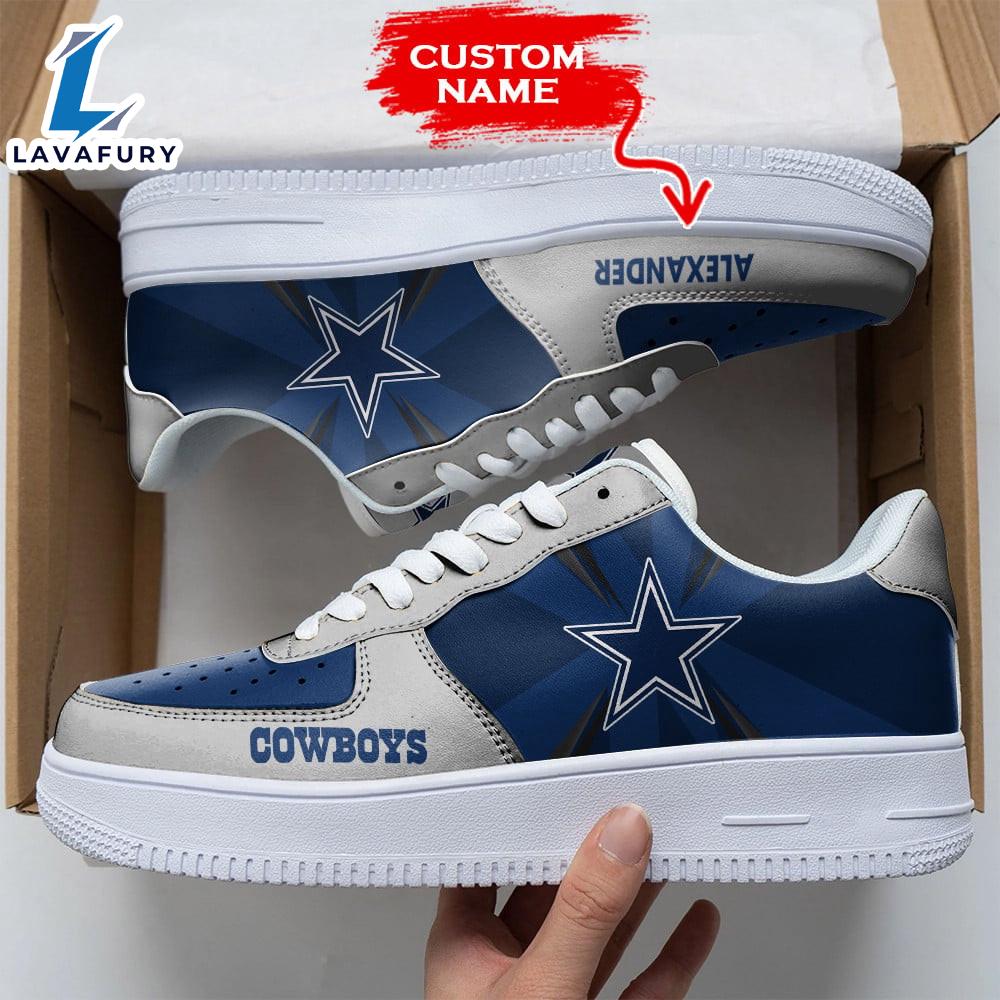 NFL Dallas Cowboys Custom Air Force 1 Sneakers For Fans NFL Shoes NFL Dallas Cowboys Custom Air Force 1 Sneakers For Fans NFL Shoes