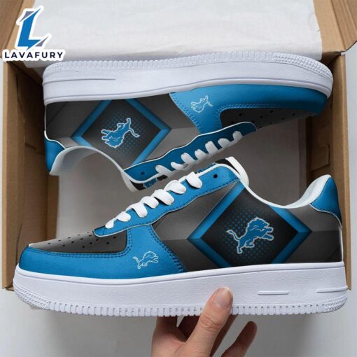 NFL Detroit Lions Air Force 1 Sneakers For Fans NFL Shoes
