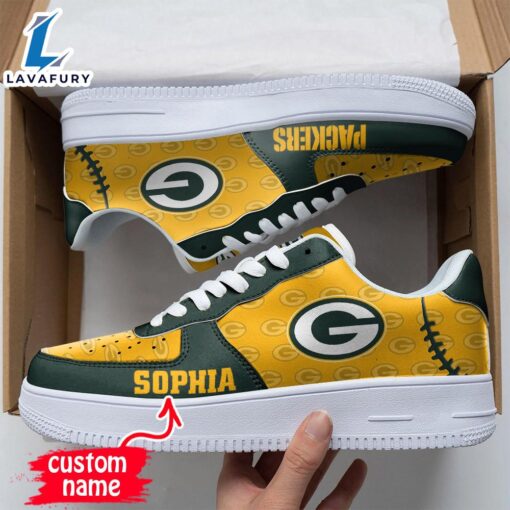 NFL Green Bay Packers Air Force 1 Sneakers For Man And Women NFL Shoes