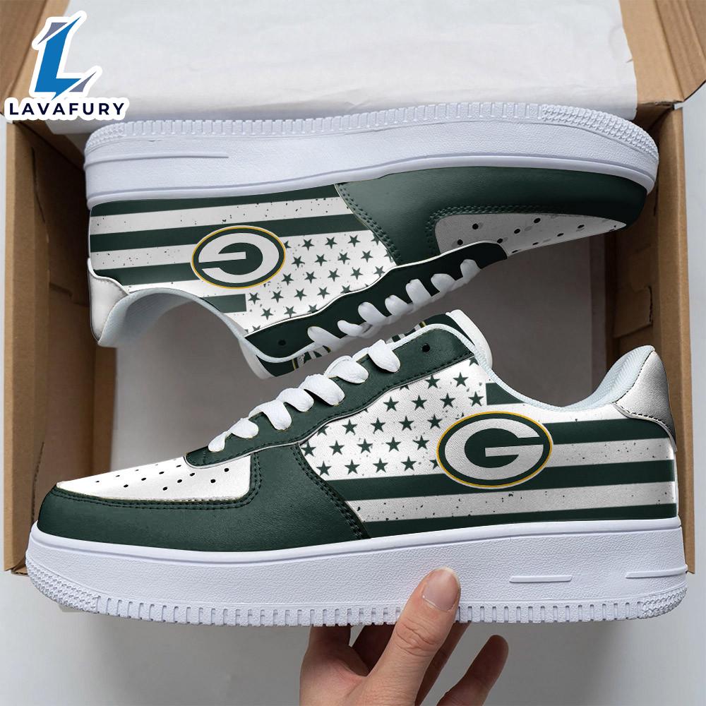 NFL Green Bay Packers Air Force 1 Sneakers Sport Gift Summer NFL Shoes NFL Green Bay Packers Air Force 1 Sneakers Sport Gift Summer NFL Shoes