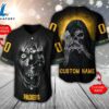 NFL Green Bay Packers Scary Halloween Personalized Baseball Jersey - Gift For Halloween 2 NFL Green Bay Packers Scary Halloween Personalized Baseball Jersey