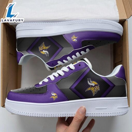 NFL Minnesota Vikings Air Force 1 Sneakers For Fans NFL Shoes