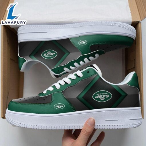 NFL New York Jets Air Force 1 Sneakers For Fans NFL Shoes