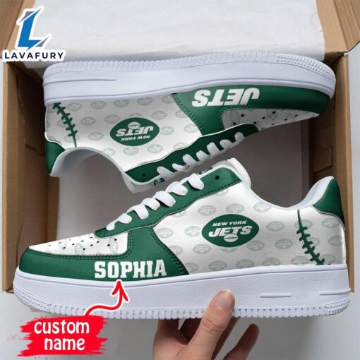 NFL New York Jets Air Force 1 Sneakers For Man And Women NFL Shoes