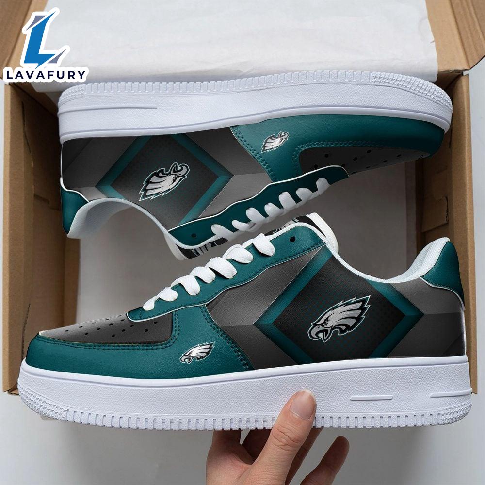 NFL Philadelphia Eagles Air Force 1 Sneakers For Fans NFL Shoes NFL Philadelphia Eagles Air Force 1 Sneakers For Fans NFL Shoes