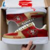 NFL San Francisco 49ers Custom Air Force 1 Sneakers For Fans