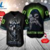 NFL Seattle Seahawks Scary Halloween Personalized Baseball Jersey - Gift For Halloween 2 NFL Seattle Seahawks Scary Halloween Personalized Baseball Jersey
