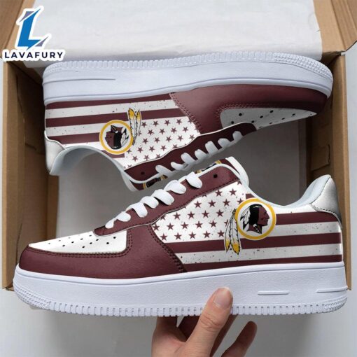 NFL Washington Redskins Air Force 1 Sneakers For Man And Women NFL Shoes