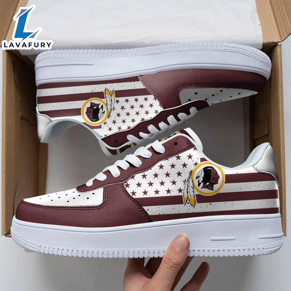 NFL Washington Redskins Air Force 1 Sneakers For Man And Women NFL Shoes NFL Washington Redskins Air Force 1 Sneakers For Man And Women NFL Shoes