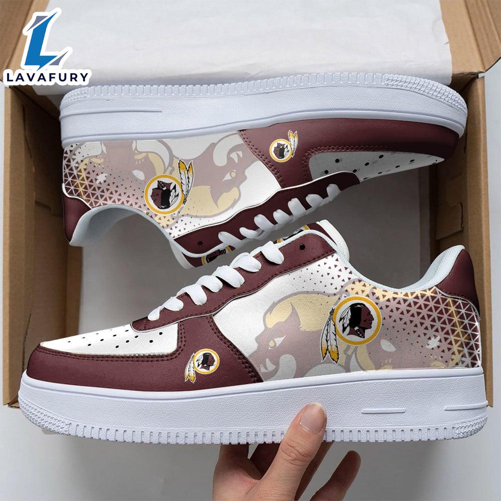 NFL Washington Redskins Air Force 1 Sneakers Sport Gift Summer NFL Shoes NFL Washington Redskins Air Force 1 Sneakers Sport Gift Summer NFL Shoes