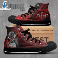 Pantera Members Red Shoes, Dimebag…