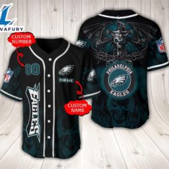 Philadelphia Eagles NFL Baseball Jersey…
