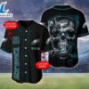 Philadelphia Eagles NFL Skull Logo Personalized Baseball Jersey - Gift For Halloween 2 Philadelphia Eagles NFL Skull Logo Personalized Baseball Jersey