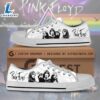 Pink Floyd Members White Shoes, Pink Floyd Low Top Shoes For Fans 3 Pink Floyd Members White Shoes, Pink Floyd Low Top Shoes