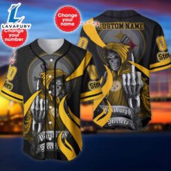 Pittsburgh Steelers Halloween Cusom Name…