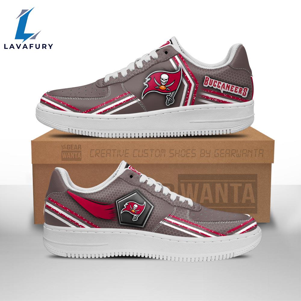 Tampa Bay Buccaneers Air Sneakers Custom Force Shoes For Fans NFL Shoes Tampa Bay Buccaneers Air Sneakers Custom Force Shoes For Fans NFL Shoes