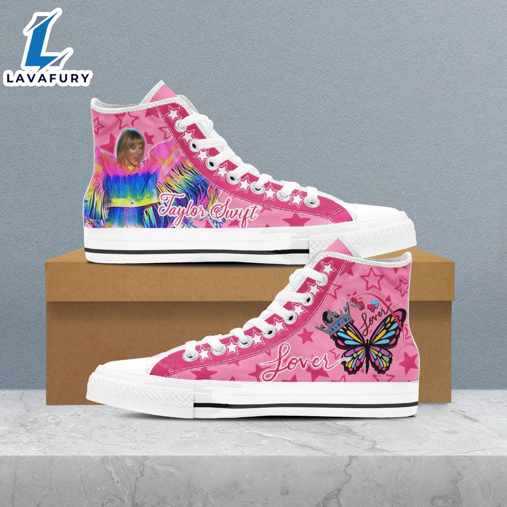 Taylor Swift Lover, Swiftie,Taylor Swift High Top Canvas Shoes For Fans Taylor Swift Lover, Swiftie,Taylor Swift High Top Canvas Shoes For Fans