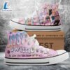 Taylor Swift Pink Shoes, Swiftie,Taylor Swift High Top Canvas Shoes For Fans 2 Taylor Swift Pink Shoes, Swiftie,Taylor Swift High Top Canvas Shoes