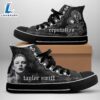 Taylor Swift Reoutation, Swiftie,Taylor Swift High Top Canvas Shoes For Fans 2 Taylor Swift Reoutation, Swiftie,Taylor Swift High Top Canvas Shoes