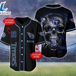 Tennessee Titans NFL Skull Logo…