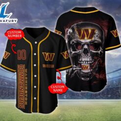 Washington Commanders NFL Skull Logo…