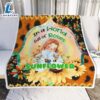 A Beautiful Sunflower Hippie Halloween Sofa Fleece Throw Blanket Halloween Gifts