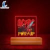 Acdc Led Light With Wooden Base Gift Christmas - Music Night Light 3 Acdc Led Light With Wooden Base Gift Christmas
