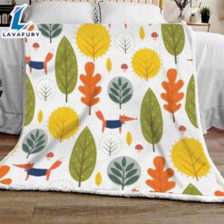 Autumn Red Fox Halloween Sofa…